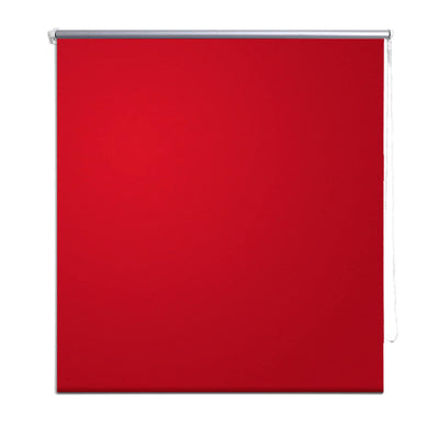 Vidaxl rolgordijn verduisterend 64,4 x 120 cm stofbreedte 60 cm rood