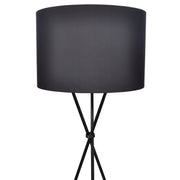 Vidaxl lampenkap voor vloerlamp met hoge standaard zwart - afbeelding 2