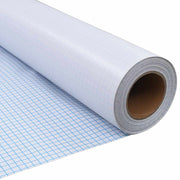 Vidaxl raamfolie mat 0,9x5 m pvc grijs - afbeelding 2