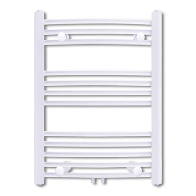 Vidaxl radiator handdoekenrek curve 500x764 mm