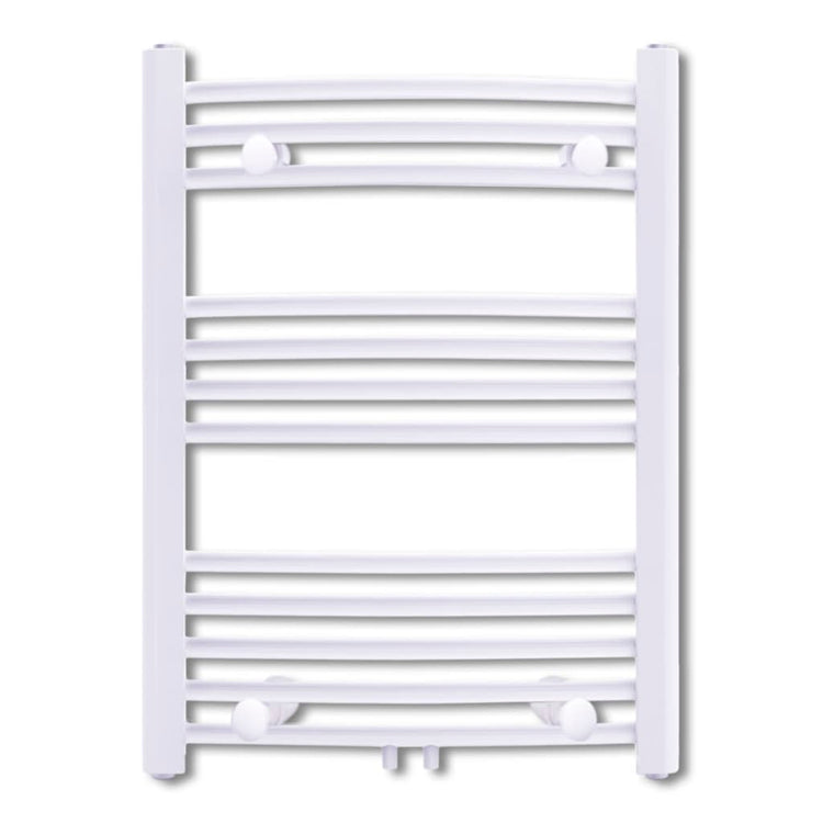 Vidaxl radiator handdoekenrek curve 500x764 mm