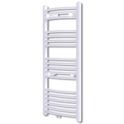 Vidaxl radiator handdoekenrek curve 600x1160 mm