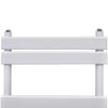 Vidaxl radiator handdoekenrek recht 600x1200 mm