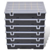 Vidaxl sorteerdozen 6 st