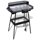 VidaXL Barbecue elektrisch staand rechthoekig - afbeelding 1