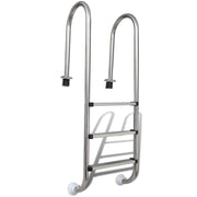 Vidaxl zwembadladder met 3 sporten 120 cm roestvrij staal 304 - afbeelding 1