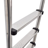 Vidaxl zwembadladder met 3 sporten 120 cm roestvrij staal 304 - afbeelding 3