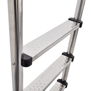 Vidaxl zwembadladder met 3 sporten 120 cm roestvrij staal 304 - afbeelding 3