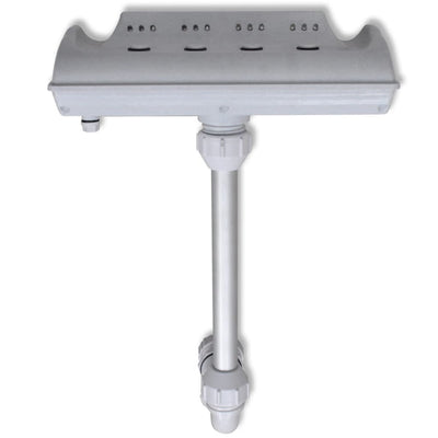 Vidaxl zwembad waterval fontein met led