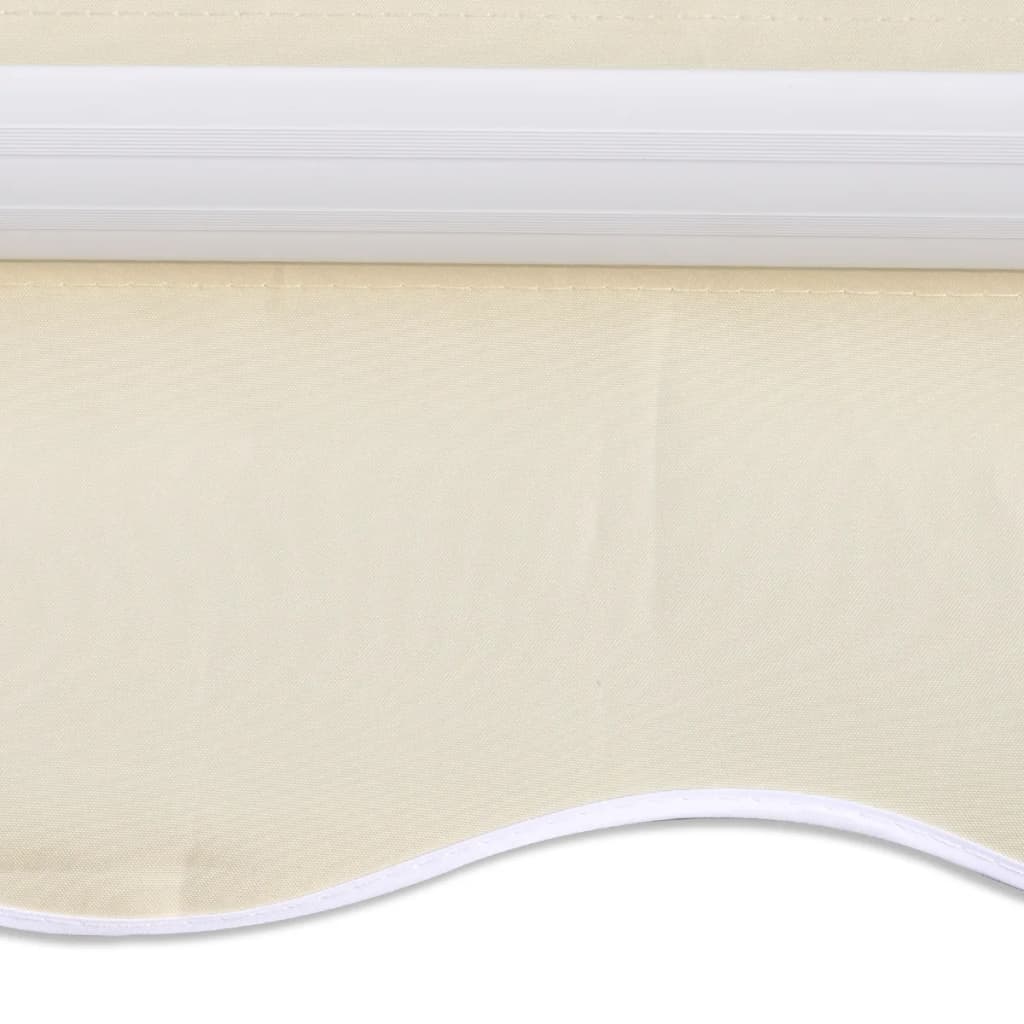 VidaXL Luifeldoek 3x2,5 m canvas crème