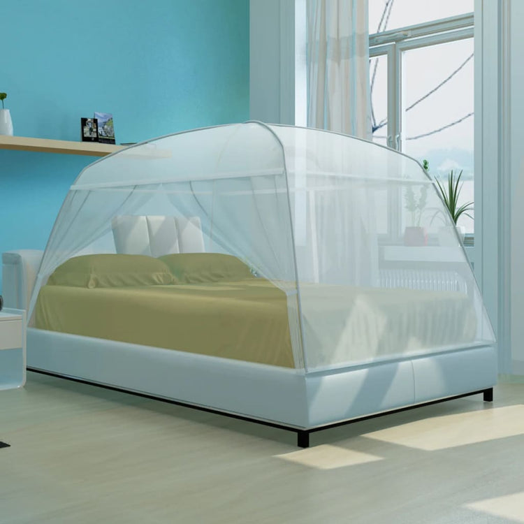 VidaXL Klamboe Mongolia met 2 deuren 200x150x145 cm wit
