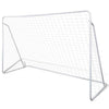 Vidaxl voetbaldoelset hoogwaardig 240x90x150 cm staal