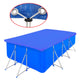 Vidaxl zwembadhoes rechthoekig 90 g m² 400x207 cm pe