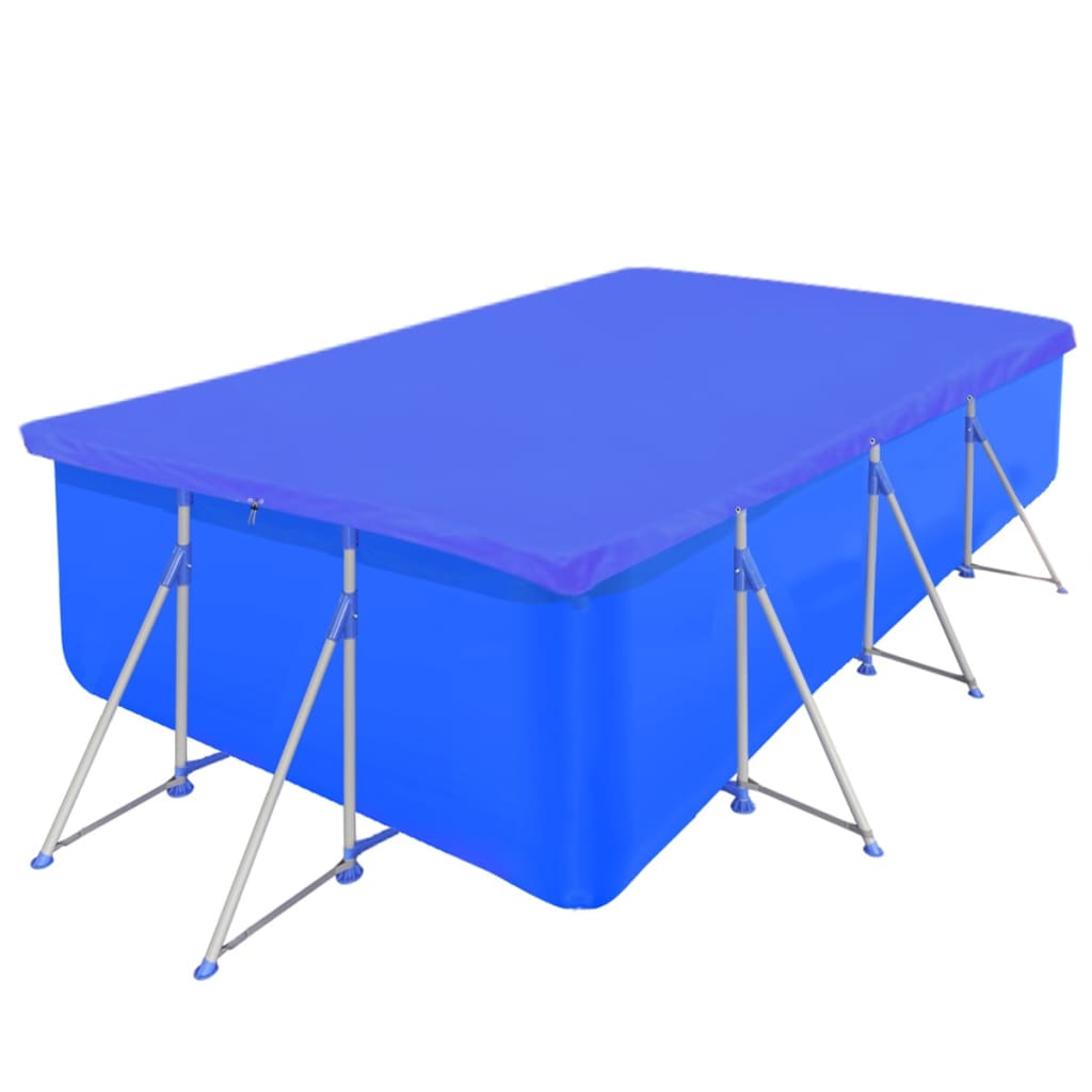 Vidaxl zwembadhoes rechthoekig 90 g m² 400x207 cm pe
