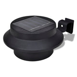 Vidaxl solar buitenlampset 6 stuks zwart - afbeelding 3