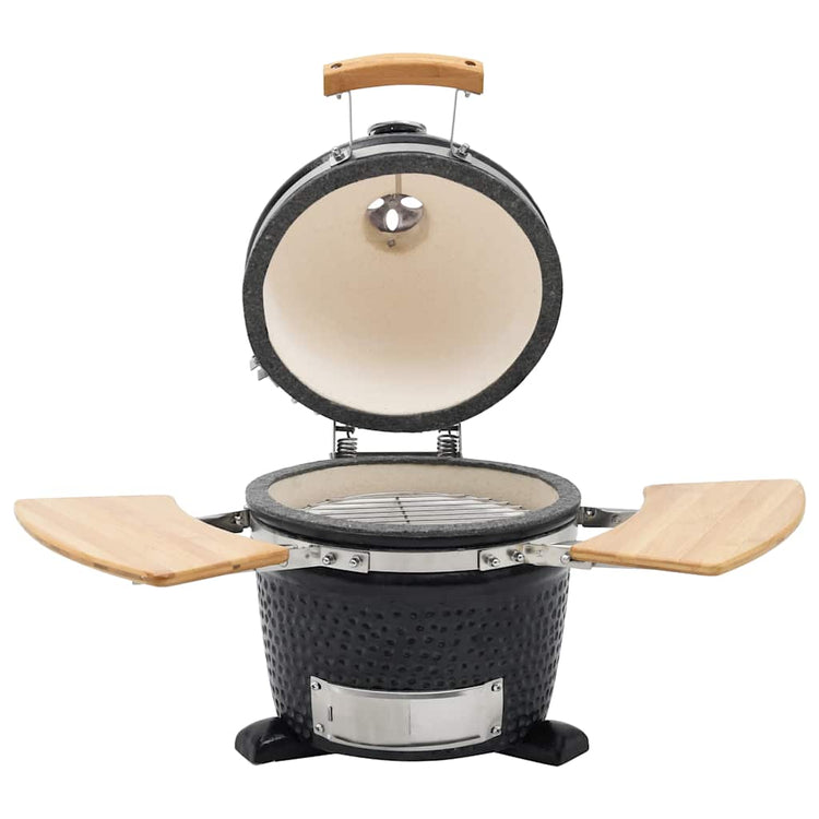 Vidaxl kamado barbecue grill smoker keramisch 33 cm