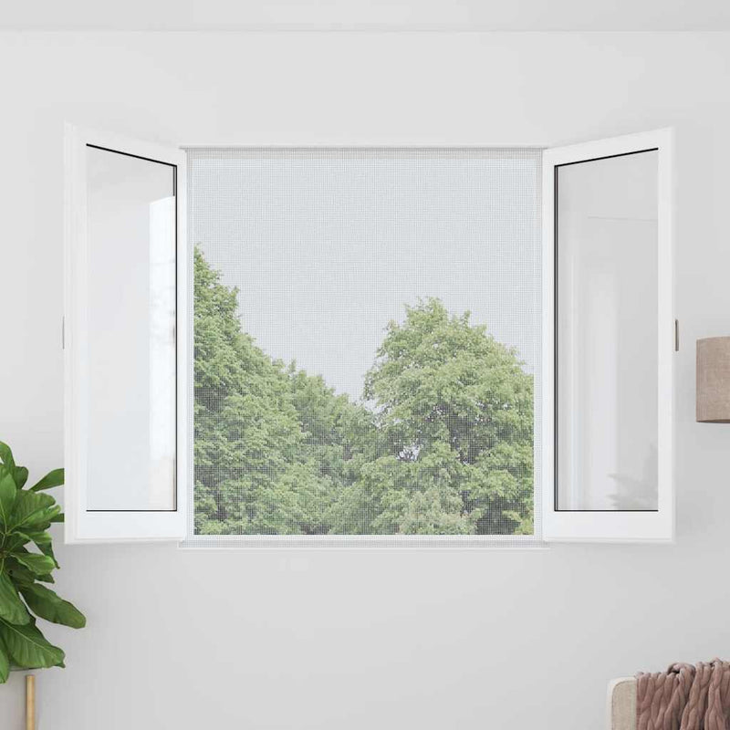 Vidaxl gaas 100x500 cm aluminium zilverkleurig