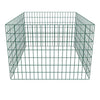 Vidaxl compostbak vierkant 100x100x70 cm mesh