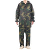 Vidaxl regenpak 2-delig met capuchon (heren camouflage maat xxl)
