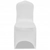 Vidaxl stoelhoes stretch wit (6 stuks)