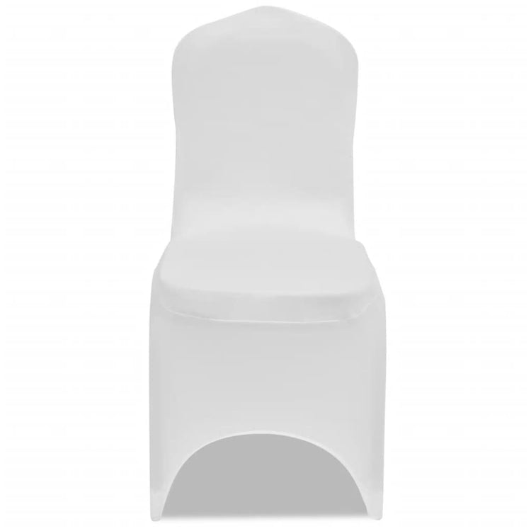 Vidaxl stoelhoes stretch wit (6 stuks)