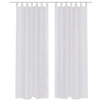 Vidaxl gordijn wit 140x175 cm (2 stuks)