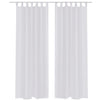 Vidaxl witte vitrage 140 x 225 cm 2 stuks