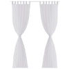 Vidaxl gordijn wit 140x245 cm (2 stuks)