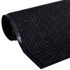 Vidaxl deurmat 90x60 cm pvc zwart