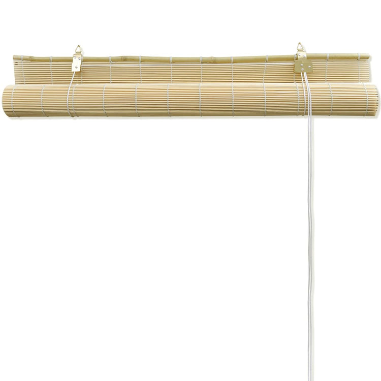 Vidaxl rolgordijn 120x160 cm bamboe naturel