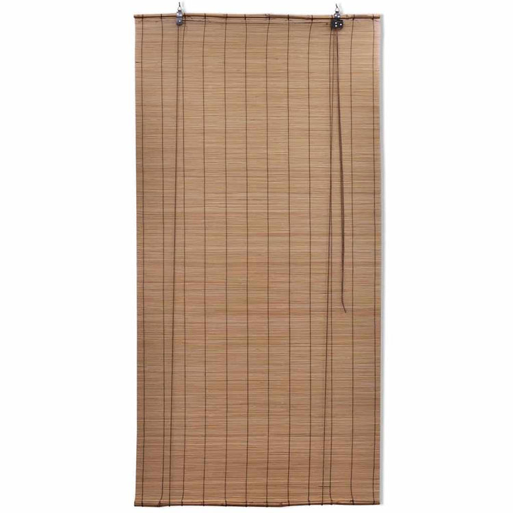 Vidaxl rolgordijn 80x160 cm bamboe bruin