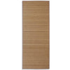 Vidaxl tapijt rechthoekig 80x200 cm bamboe bruin