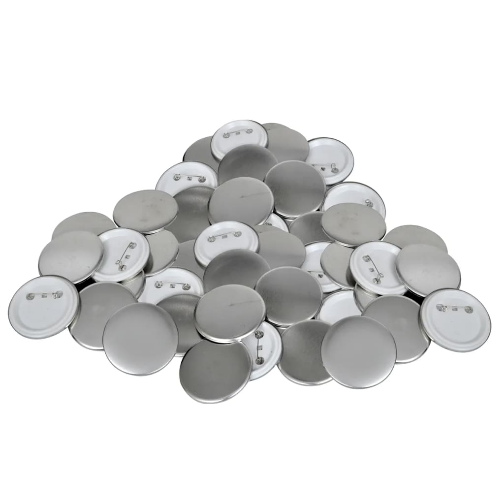 Vidaxl 500 st buttononderdelen 44 mm