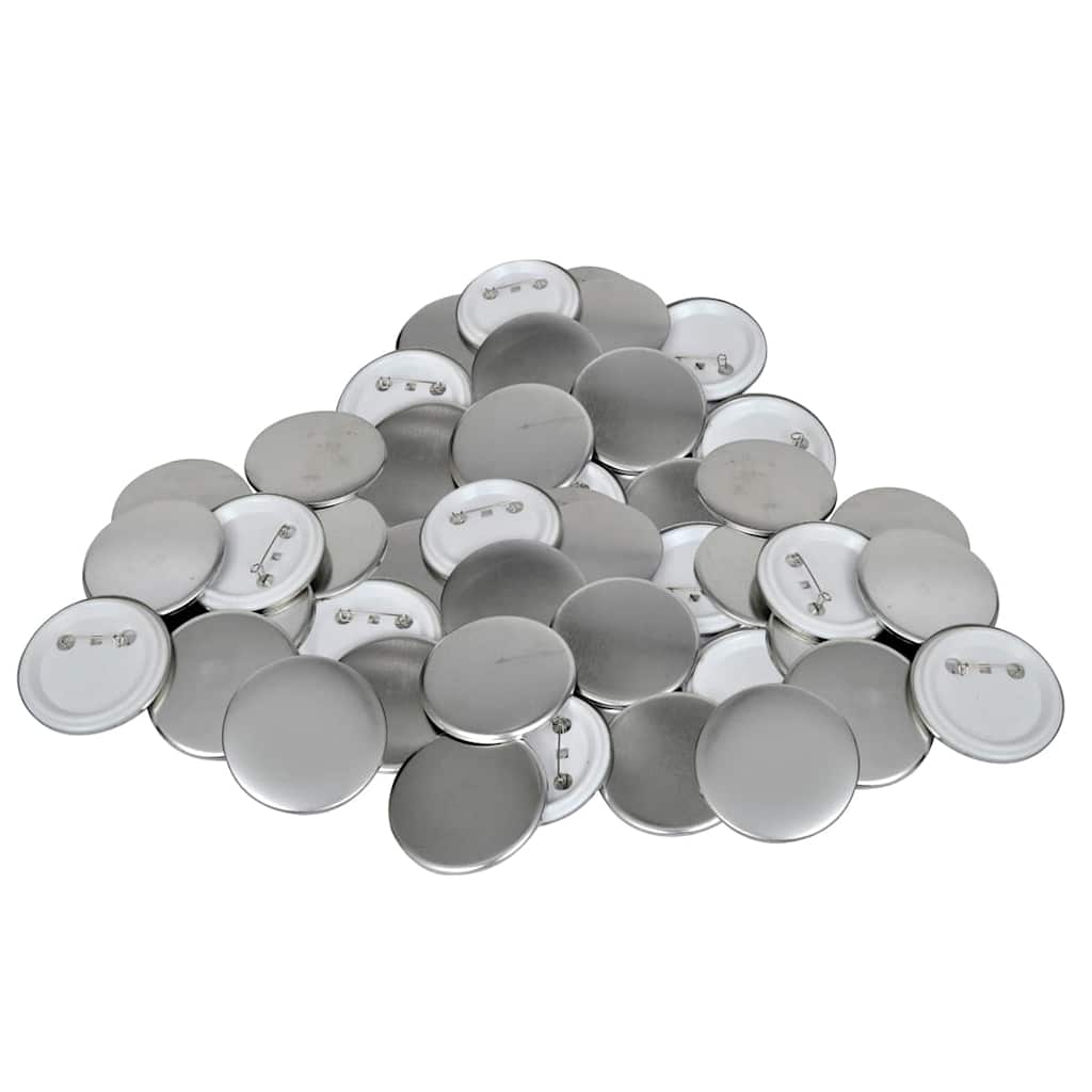Vidaxl 500 st buttononderdelen 25 mm