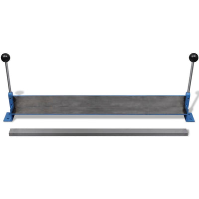 Vidaxl metalen plaat vouwmachine 760 mm