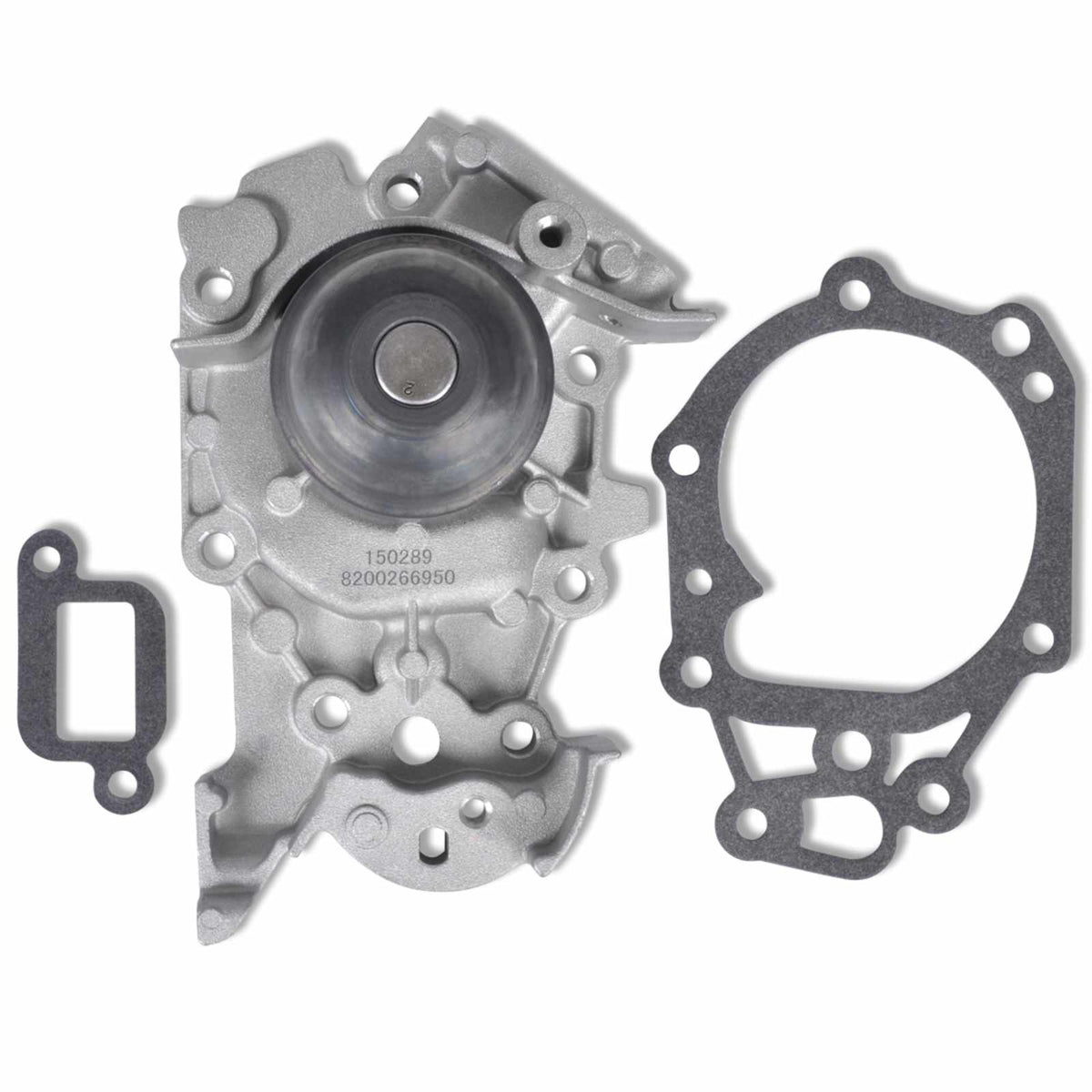 Vidaxl waterpomp zilver metaal