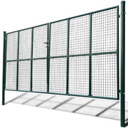 VidaXL Tuinpoort (gevlochten 415 x 225 cm 400 x 175 cm) - afbeelding 2
