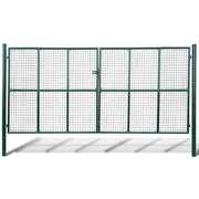 VidaXL Tuinpoort (gevlochten 415 x 250 cm 400 x 200 cm) - afbeelding 1