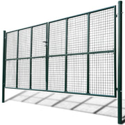 VidaXL Tuinpoort (gevlochten 415 x 250 cm 400 x 200 cm) - afbeelding 2