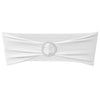 Vidaxl decoratief stoellint met een diamant 25 stuks (wit)