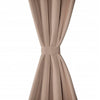 Vidaxl gordijnen met metalen ringen 135 x 245 cm 2 stuks (creme)