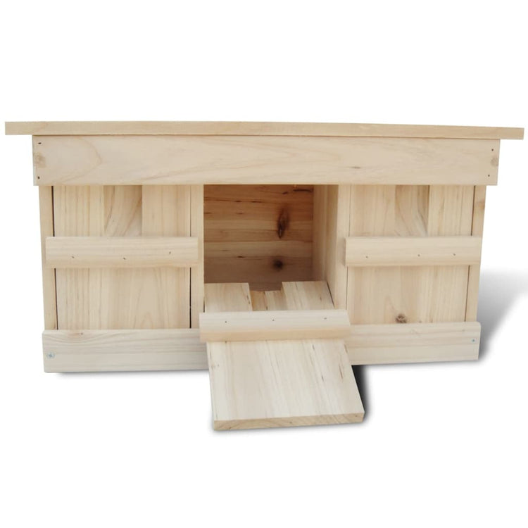Vidaxl nestkast voor huismus 44 x 15,5 x 21,5 cm