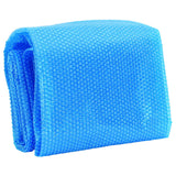 Vidaxl zwembadzeil rond 488 cm pe blauw - afbeelding 2