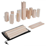 Vidaxl houten kubb spel set - afbeelding 1