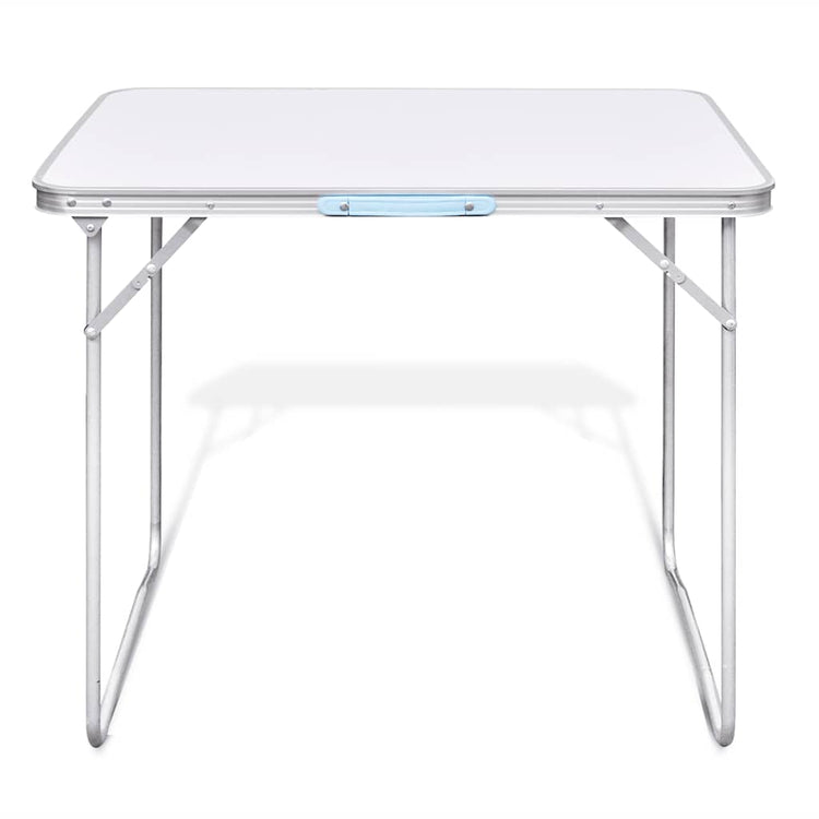 Vidaxl campingtafel inklapbaar met metalen frame 80 x 60 cm