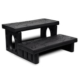 Vidaxl spatrap zwart - afbeelding 1
