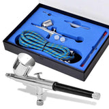 Vidaxl airbrush set 0,2 0,3 0,5 mm mondstukken - afbeelding 1