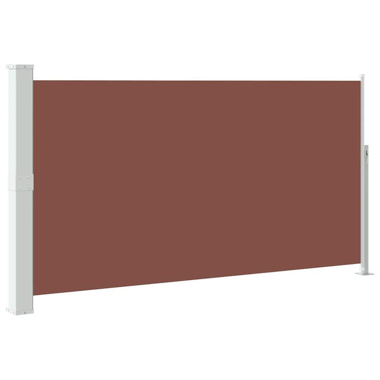 Vidaxl tuinscherm uittrekbaar 160x300 cm bruin