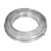 VidaXL Gaashek met palen 25x1 m gegalvaniseerd staal zilverkleurig - afbeelding 3