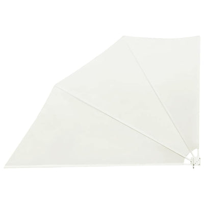 Vidaxl balkonscherm inklapbaar 160x240 cm crème